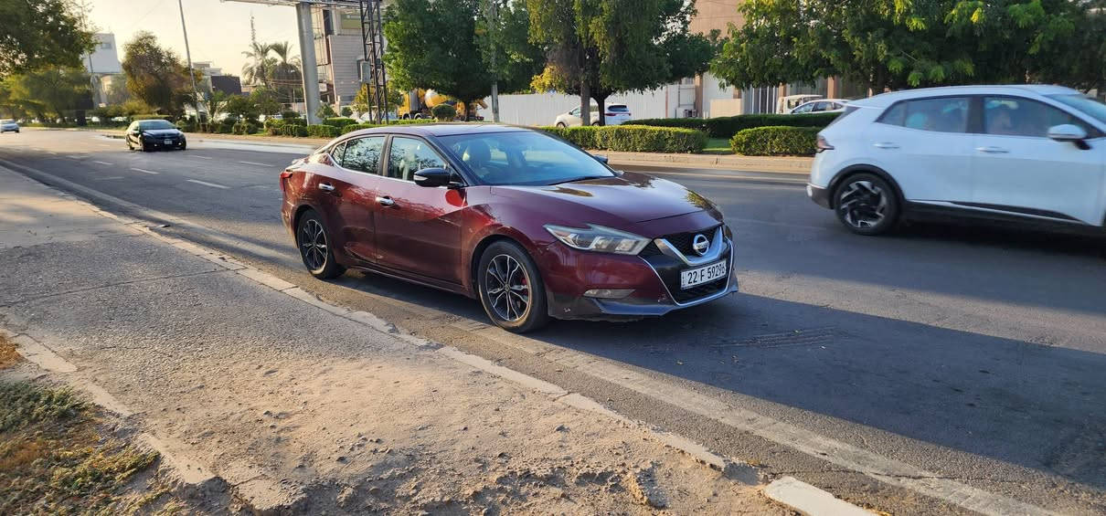 NISSAN MAXIMA 2017 SV
V6 3500
بدون صبغ و بدون ايرباك بس طخات بارد بسيطه 
شاشة 
كاميرا خلفيه
بصمات ابواب عدد ٢
بصمة صندوق
كراسي كهرباء
كراسي الاماميه تدفئة
ماوس شاشة
حساسات ضغط الاطار
٦ ايرباك
الزجاج الامامي دبل جام
وضعية سبورت
حساسات امامي خلفيه ( غير شغاله)
دهن الكير مبدله مرتين ع ايدي
ماي راديتر جديد اصلي 
للبيع فقط 
السعر ١٢٠
***********٠
