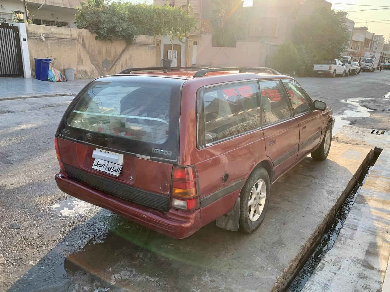 مازدا استيشن موديل 1993 كير اتوماتيك  تحويل كير محرك بشرط*********** مكان هولير حي العسكري
