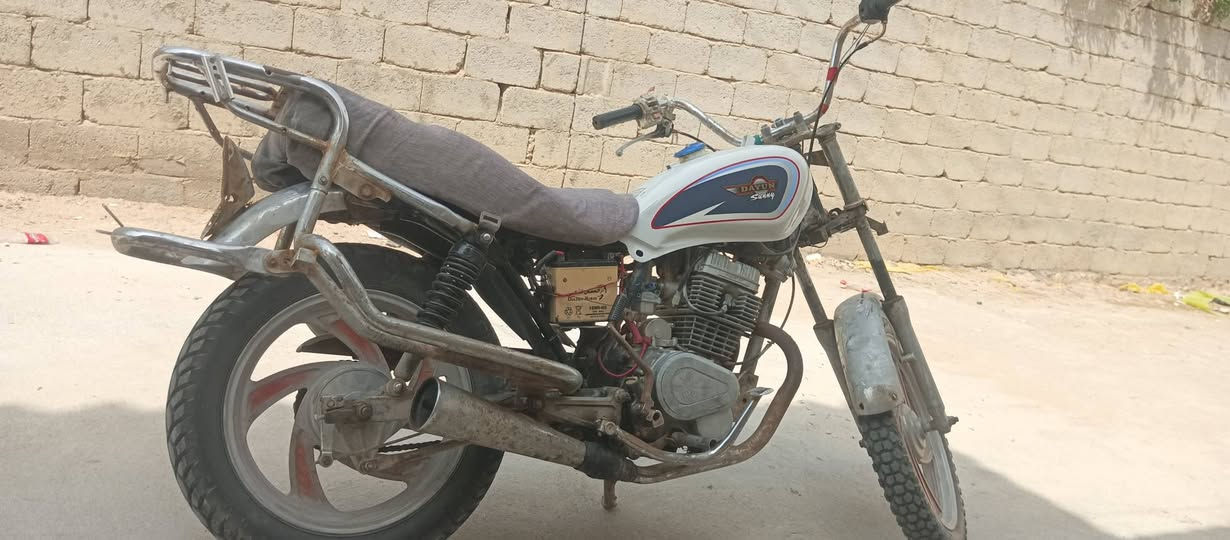 تايموته البيع دراجه مكينه مامفتوحه بس تبخر دبلات شغاله كهربياته شغاله تواير جدد شاصي جديد سعر 200وبيه مجال مكان ناصريه قضاء الفهود رقم الهاتف ‏‪***********‬‏ 
دراجه دوات مكفوله عشاير
