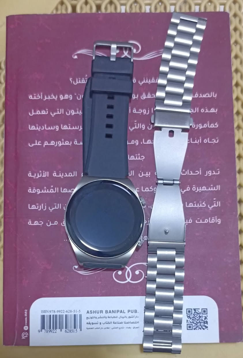 ⌚ ساعة G-tab GT3 Pro الذكية – تصميم أنيق ومواصفات ممتازة
✨ المميزات:
شاشة IPS قياس 1.32 بوصة بدقة 360×360.
إجراء واستقبال المكالمات عبر البلوتوث.
قياس نبضات القلب.
متابعة النوم.
عداد خطوات وحساب السعرات الحرارية.
عرض إشعارات الهاتف والرسائل.
مقاومة للماء والغبار IP67.
مساعد صوتي.
عرض حالة الطقس.
تعمل مع أجهزة Android وiPhone.
تطبيق Da Fit.
تأتي مع سوار معدني + سوار سيليكون إضافي + شاحن مغناطيسي.
📦 المحتويات: الساعة، الشاحن، السوار الإضافي، دليل الاستخدام.
💰 السعر: (50 الف )
📍 التوصيل مجانا لجميع المحافظات.
راسلنا للحجز والاستفسار.
واتساب ***********
