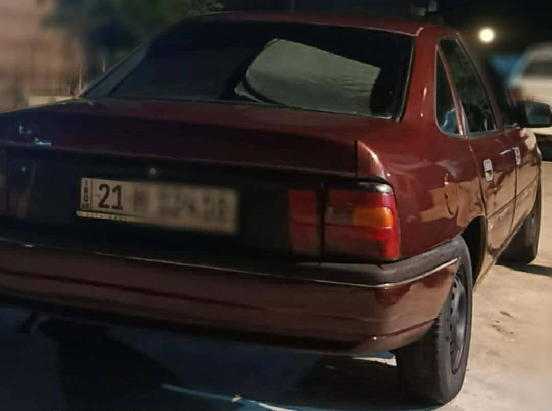 اوبل فكترا. موديل 1991رقم سنويه جديد كوبون بنزين موجود بدون ضرر. بدون خياس كل جسمه بيلادي. سعر. 36    ***********. محرك 20 كركوك, العراق
