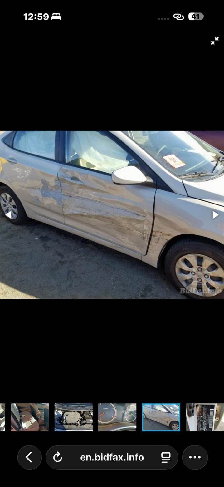 Hyundai,Accent
موديل,2017 سيارة صفحة صبغ وبولند صورة حادث موجود. بدون دواخل بدون اربك. ماشي ١٣٢الف 
گيرمحرك مامفتوح شرط. 
سياره هزه سنوية كولو جديد تحويل شرط 
سيارة موجود عقرة. سعر80ورقة مجال 
رقم واتساب.***********
رقم. زين.*********** اكر, نينوى
