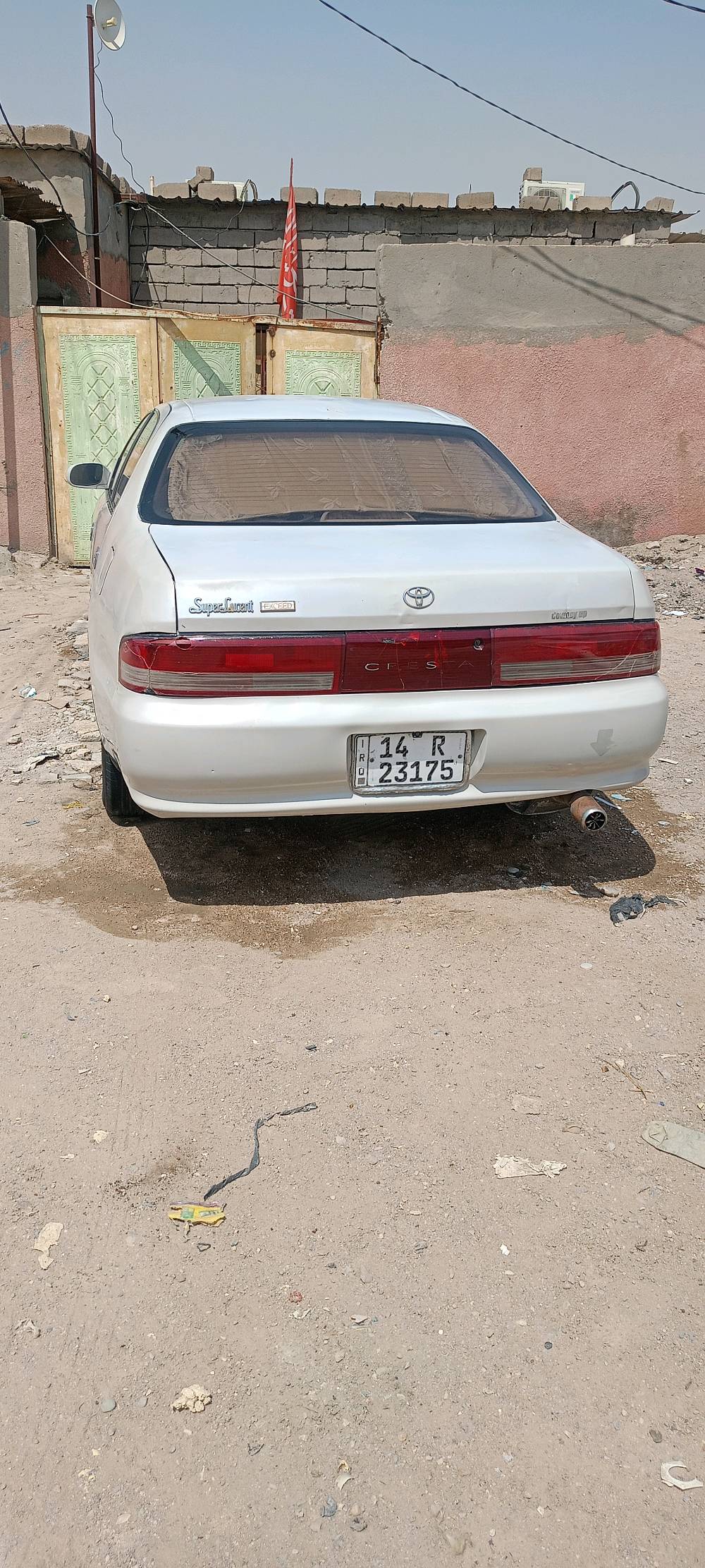 السلام عليكم 
كرسته نفخ موديل 95 بسمي سنويه منتهي  صار اله 20 يوم  كفاله كص ونقل جثه  بيه ضربه بالمدكر الخلفي  مامصبوغه عام  بيه جراد  كهربايات كله شغاله تبريد ويه السويج مكينه ونجي وكير خير الله تخم تاير توه شاده غرفته حلوه مثل ماشوف الصور  وحله بعد شاشه واي فاي ماكاني بصره الزبير محلت الشمال  سعر 57  وبيه مجال شي بصيط 
***********