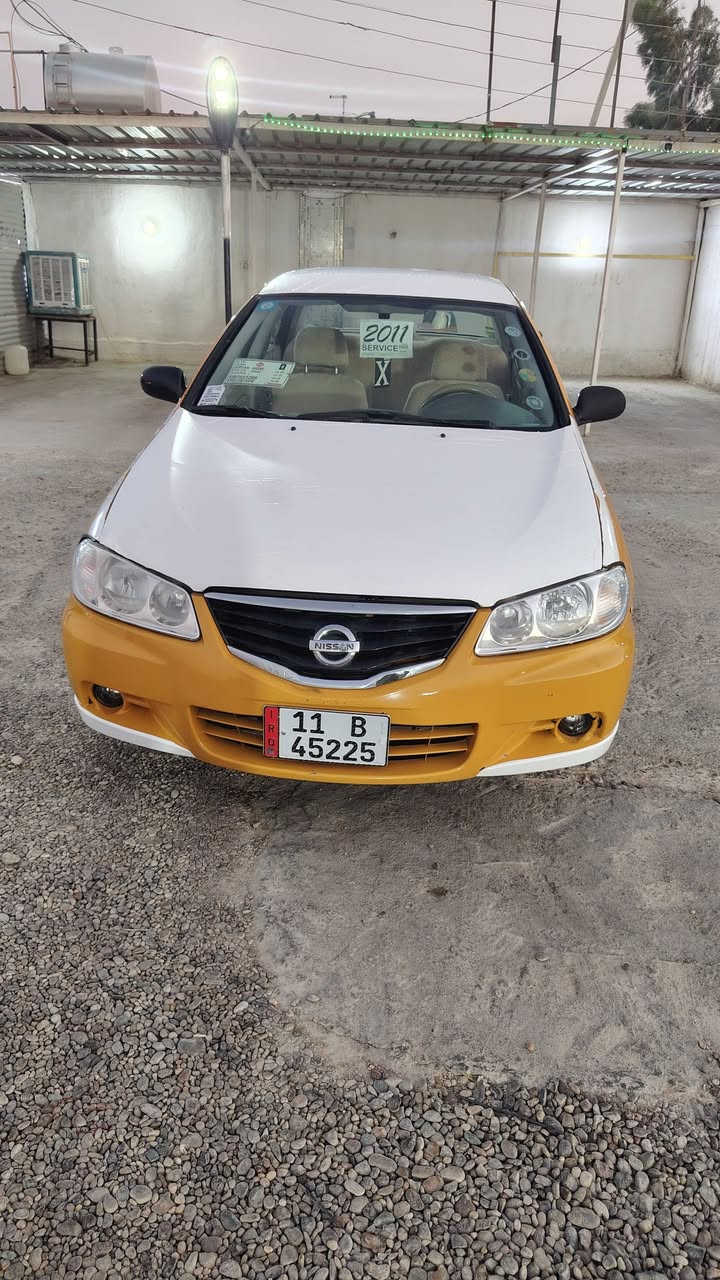 نيسان صني موديل 20011مؤسسه كير محرك كفاله جديد سياره حلوه مال شغل ***********
