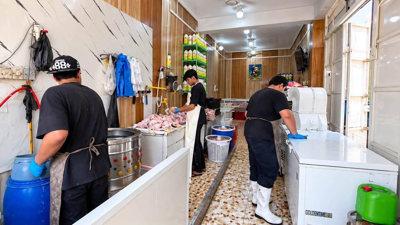 مشاريع الشباب الحلاويين المبدعين.. الله يوفقهم 🤍
هذا انظف وارتب محل لبيع الدجاج الحي بالحلة 👏🏻
محل البركة للدجاج الحي العراقي 🐓(الذبح) شغلهم نظيف جدا ، وتعاملهم راقٍ، وأسعارهم جدًا مناسبة 👌
يشتغلون مقطعات الدجاج: (الأفخاذ، الصدر، الأجنحة، الأكباد، الحواصل، والركاب).
ويفتحون من الساعة 8 صباحًا ولغاية الساعة 10 ليلا.

📍 العنوان: الحلة – شارع الري، مقابل أفران المصطفى.
📞 ***********
واتساب + اتصال 📲
صفحتهم على الفيسبوك للحجز ايضا
محل البركه للدجاج الحي  حله شارع الري 🐓
