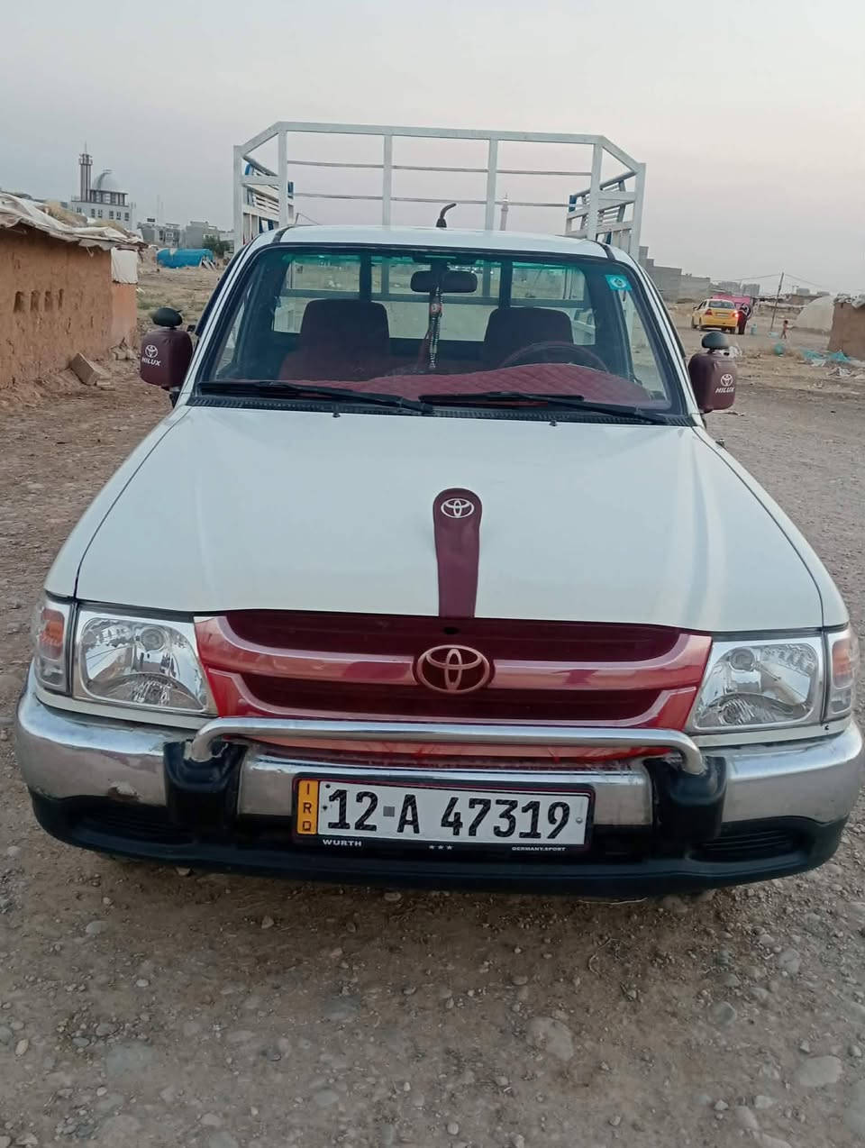 بيكم تيوتا 2005 رقم نينوى دولي باسمي مكفوله كفاله عامه فول مواصفات GLX  محرك كير اكسن شرط كهربائي كله شغاله بيها صبغ بالجاملغ الورا شبر
بيكم تيوتا 2005 رقم نينوى دولي باسمي مكفوله كفاله عامه فول مواصفات GLX  محرك كير اكسن شرط كهربائي كله شغاله بيها صبغ بالجاملغ الورا شبر
السعر 140وبيه مجال 
***********
مكاني الموصل
