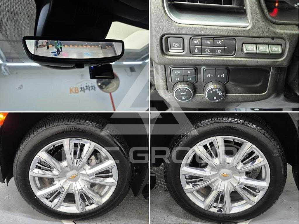 🚘 Chevrolet Tahoe High Country 2023 🖤
🔥 استيراد خاص | Black Top | Clean Title
📍 ديالى – الخالص
📏 ماشية 11,000 ميل فقط

⚙️ المواصفات:
• محرك 6.2L V8 بقوة 420 حصان
• گير 10 سرعات أوتوماتيك
• دفع رباعي 4WD
• نظام Magnetic Ride Control
• جنوط هاي كانتري 22 إنچ
• إضاءة LED
• كاميرات HD Surround Vision
• مرآة خلفية بكاميرا
• شاشة وسطية 10.2 إنچ
• شاشة عدادات رقمية 12.3 إنچ
• Head-Up Display
• نظام صوت Bose فاخر
• داخلية جلد High Country
• مقاعد أمامية تبريد وتسخين
• مقاعد الصف الثاني تسخين
• دوسات كهربائية
• صندوق كهربائي يفتح بالحساس عن طريق الرجل
• 3 صفوف
• حساسات وكاميرات ركن
• Apple CarPlay و Android Auto
• مواصفات High Country كاملة

✨ سيارة نظيفة ومميزة، ومواصفاتها كاملة.

📍 ديالى
📞 ***********

نص مكتوب في الصور:
- PLC GROUP
- KB차차차
- KB차차차 PLAUCTION KB차차차 PLAUCTION
- KB 차차차
- KB차차차 PL auction auction