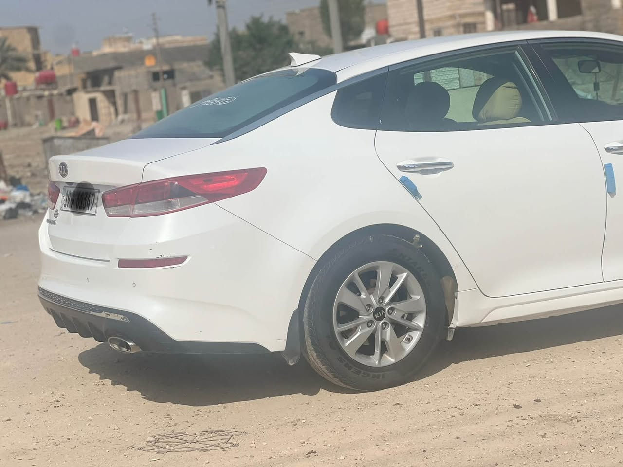 سلام عليكم سياره اوبتيما امريكي ١٩ سياره نضيفه بيه تبديل بنيد فقط ما نقصها شي تبريد ثلج رقم كربلاء بسمي مكاني ذي قار لاتصال على رقم ***********
