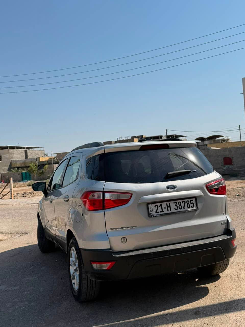 فورد ايكو سبورت 2018 قطعه وحده صبغ فقط  تدفئه كشنات
دفع رباعي 4wd
كامره خلفيه حساس خلفي
اوتو ستوب مانع انزلاق
رادار نقطه عمياء بالمرايه
اناره داخليه متغيره سبع الوان
شاشه كار بلي
فتحه سقف
اشاير بالمري
مثبت سرعه
قطه كهرباء خلفيه
السياره عليه ادامه جديده
تخم تاير جديد *********** السعر92 وبيه مجال البصرة, العراق
