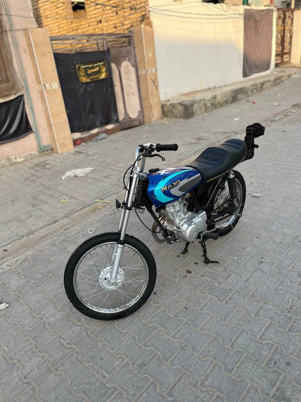 السلام عليكم 4گير نامة سكنر موديل27 للبيع الدراجة مكينة جاهزة الدراجة ماعايزة شي معروضة للبيع سعرها 600 بيها مجال للشراي مكان نجف ***********
