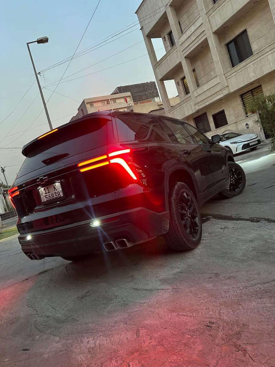 السلام عليكم جميعا ( مكلف بالنشر ) ترافرس ٢٠٢٤ فئة LS بلاك ايدشن
عداد المسافة / ٢٢،٥٠٠ كم قابل للزيادة

الضرر / موضح بالصور ( تبديل دعامية نفس اللون تفصيخ اصلي + صبغ شبرين كصة البنيد ) ايرباكات كلها راجعة سستم الدشبول مبدل بلادي والايرباك كبسولة ودركة بلادية 

ملاحظة : يوجد تعديل بسيط في راس الشاصي الامامي الايمن 

المواصفات / تو ويل -بصمة وبصمة ابواب - تشغيل عن بعد - صندوك كهرباء - خمس كامرات - حساس خلفي - رادار امامي وخلفي - مقاعد جلد احمر مسويها بالاردن تفصال -تحكمات ستيرن

ملاحظة / السيارة حرة مرقمة بغداد ومكانها بغداد

السعر وتفاصيل اكثر صاحب السيارة / 
‏***********
