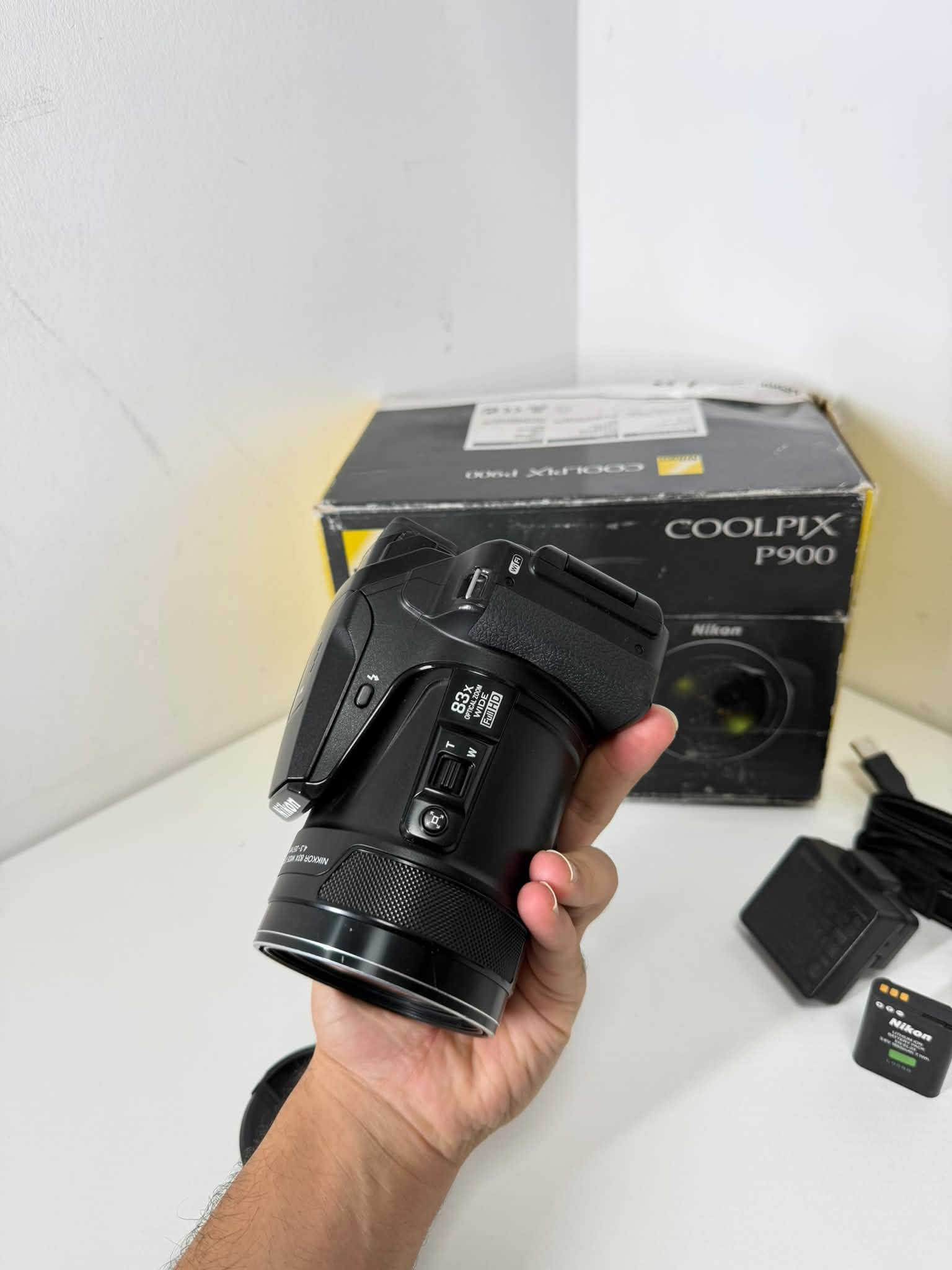 Nikon P900 • نظيفة • زووم معطل
