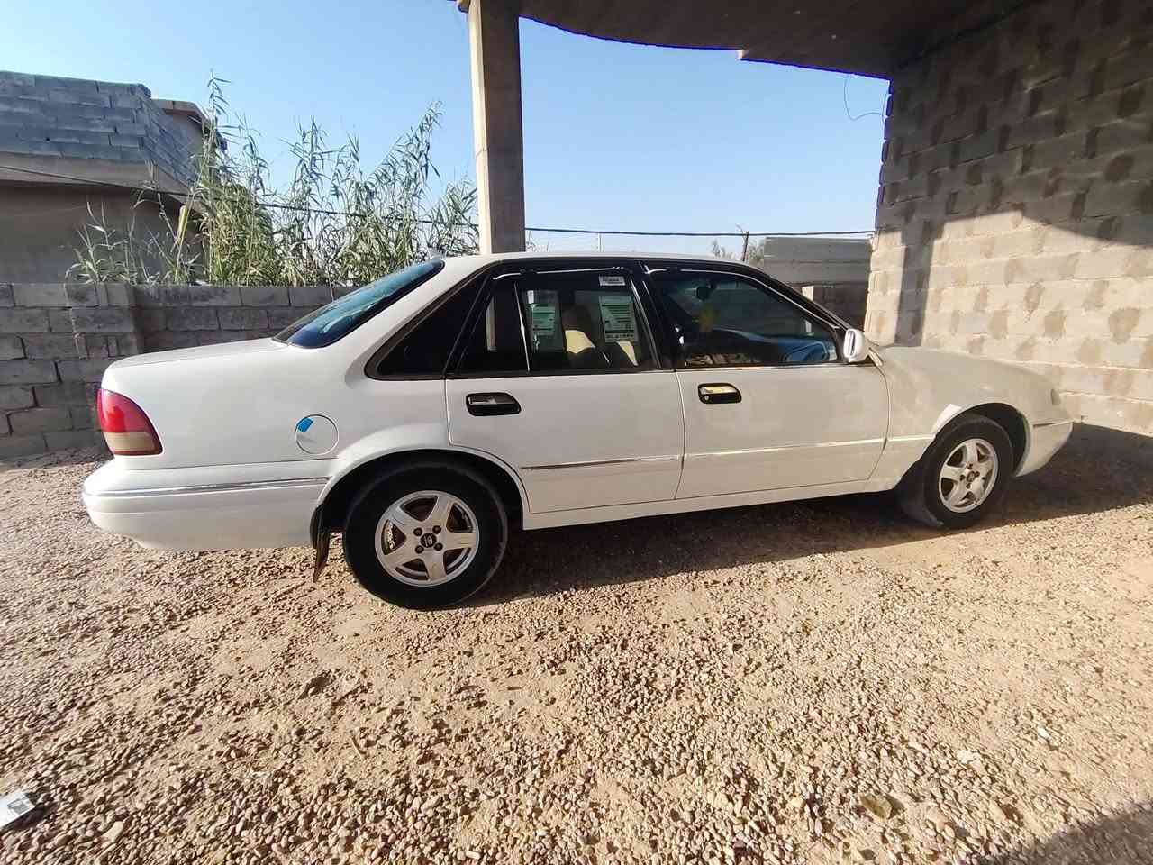 السلام عليكم للبيع برنس موديل96 صبغ حزام فقط بدون ضربه مكينه وكير مكفولات تخم تاير حداديه جديده تخم تاير  مكان فلوجه اي استفسار  ***********
