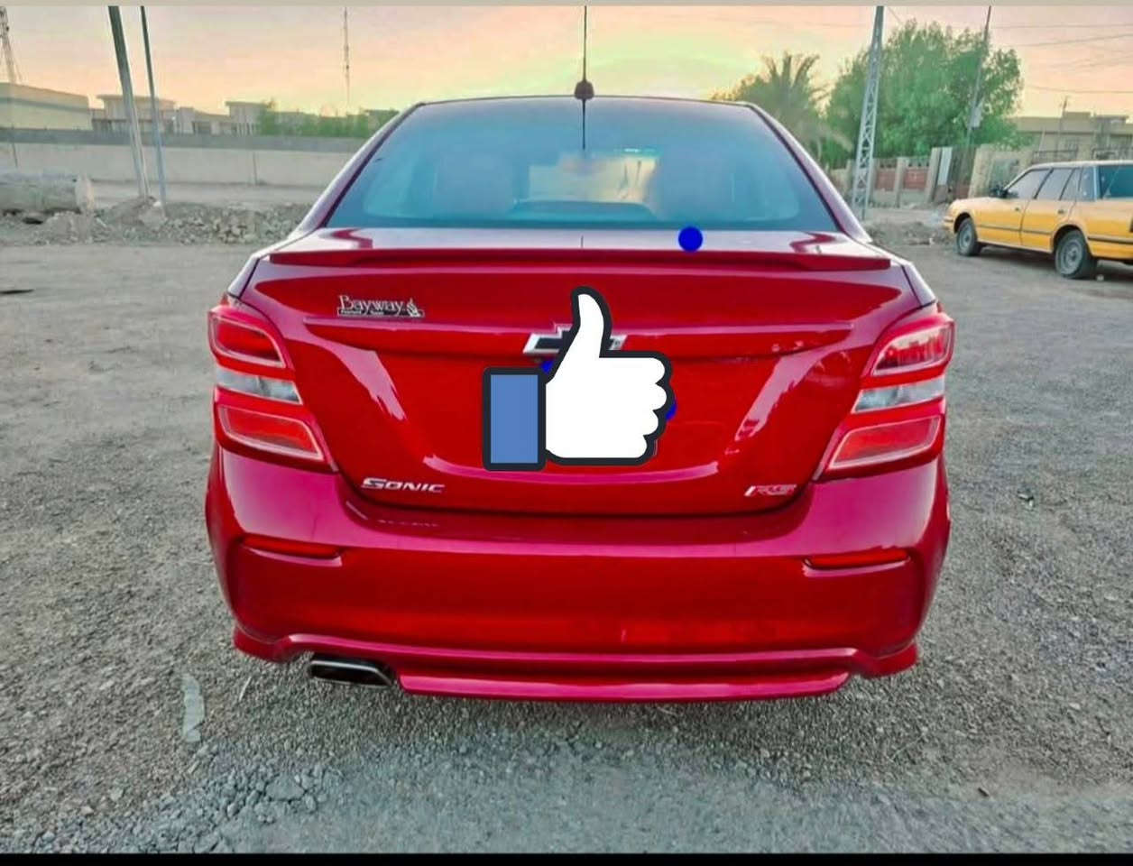 السلام عليكم
شوفرليت سونك موديل 2020 RS سنويه ل ٣١ رقم نكليزي ميسان  بأسمي هزه جديده رياضي فول مواصفات كشن كهربائي تحكم ستيرن  جهتين شاشه بلاد تخم تاير سياره بصمه تشغيل عن بعد هواي مواصفات ما اعرفلها سياره ..فقط ربل كايد انه ابيع كايمه سعر ٦٩ وبيها مجال بسيط ***********
