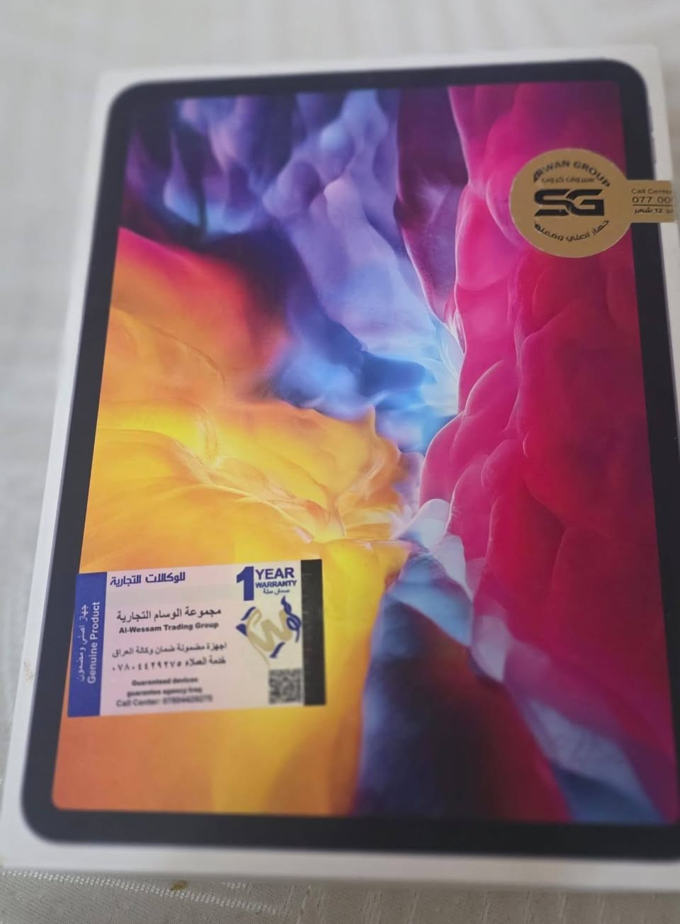ايباد iPad Pro 11-inch الجيل الثاني (2020)
مستعمل بالكارتون نظيف وجديد ذاكره128 ب٧٠٠ الف وبي مجال.. رقمي ***********
