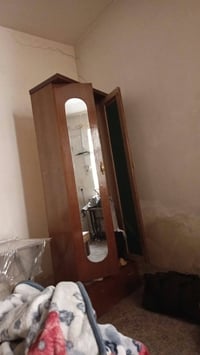 غرفه صاج  عراقيه بيه ضرار المرايه جوه مفطوره مال الشمعه الملابس   بي ض...