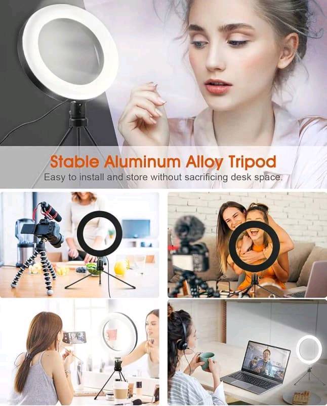 حلقة إضاءة • ELEGIANT EGL-03 • حامل ثلاثي