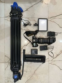 Nikon D610 • عدسة 24-120mm • مايكات BOYA