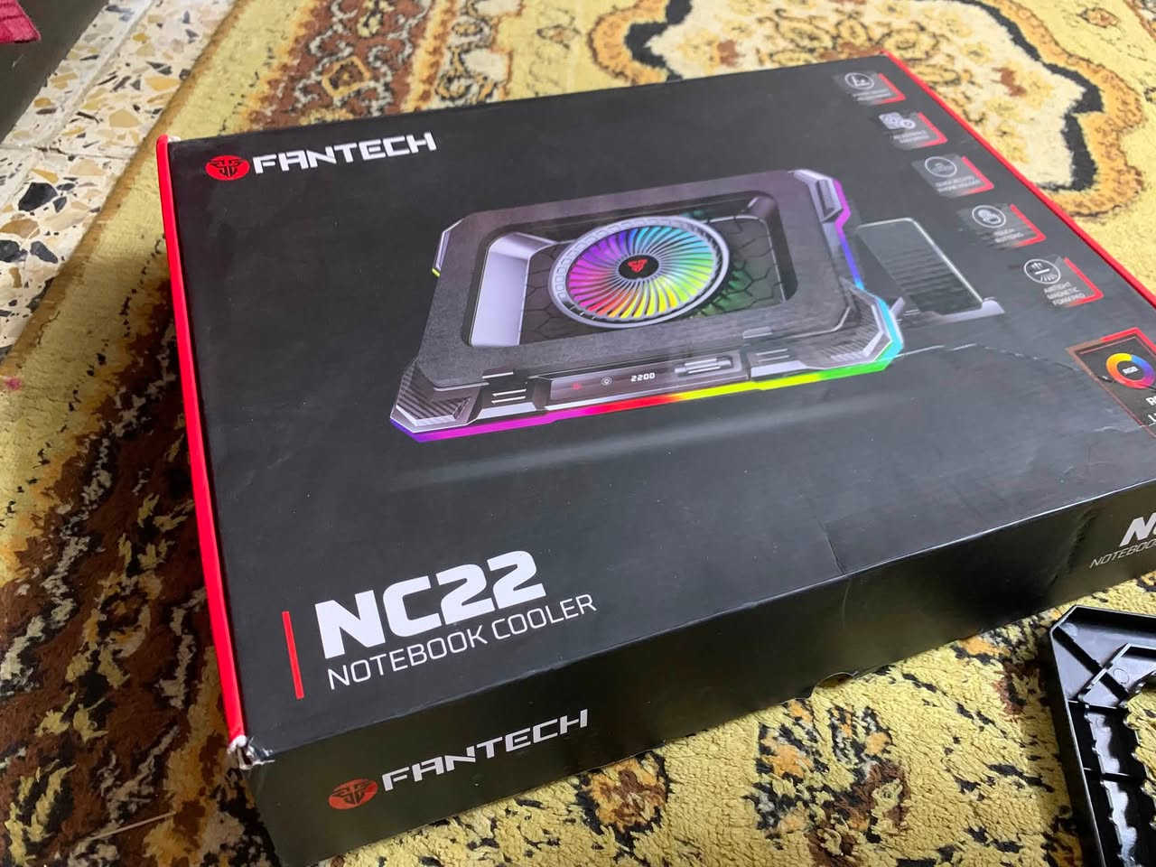 مروحة تبريد لابتوب
Fantech
هي وملحقاتها كاملة بعدها جديدة
٢٠ قفل
مدينة الصدر
***********

