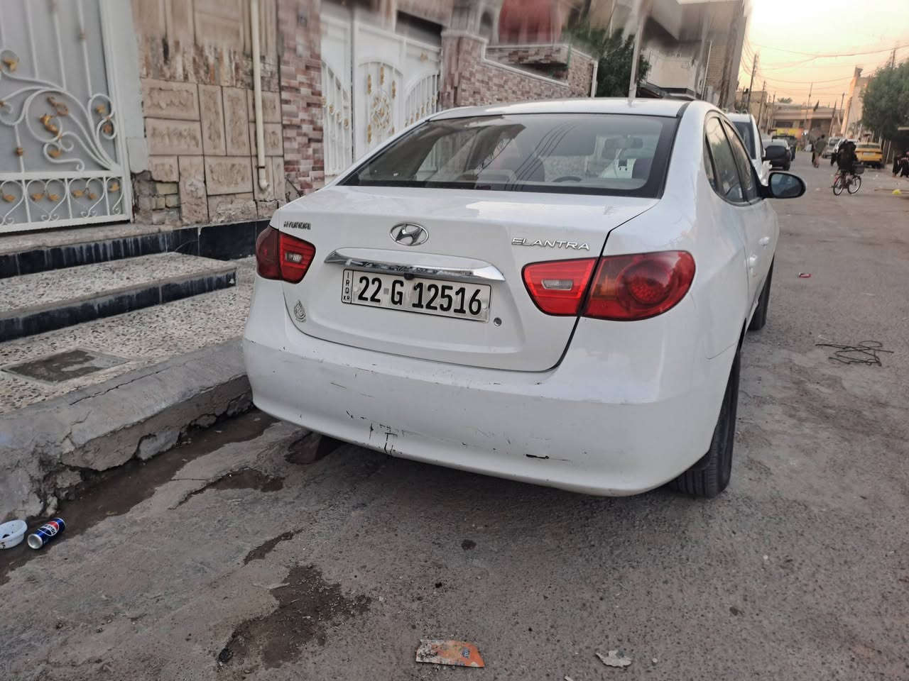 سلام عليكم النترا ٢٠١٠ خليجي بيهه صبغ فقط نص بنيد وجاملغ ودوسه فقط السياره نضيفه ومكفوله من كلشي 
***********
