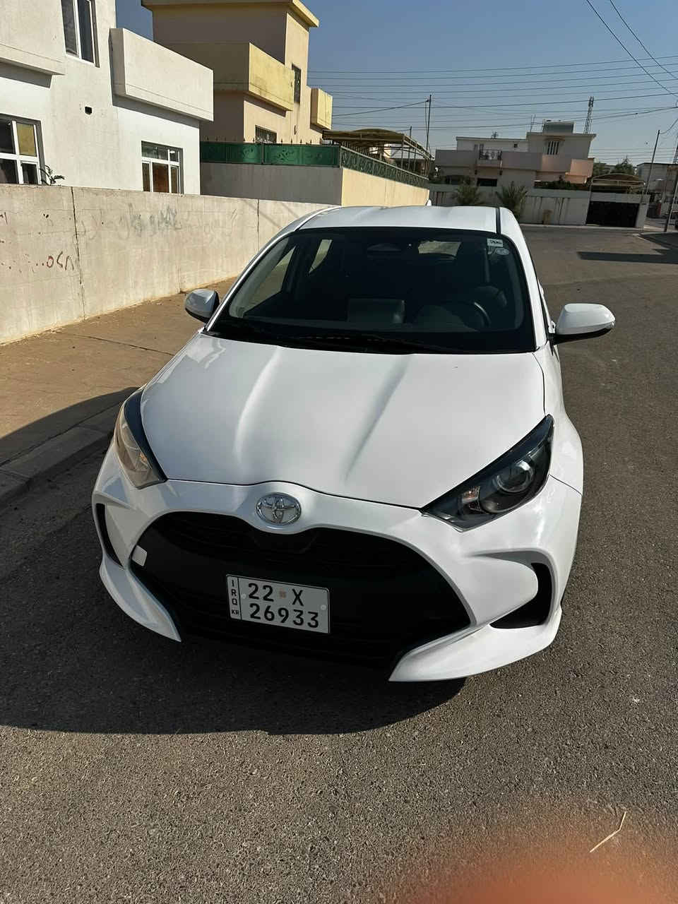 يارس 25 خليجي هاش باك
حدث بس بنيد صبغ شويه باب تعديل وصبغ 
بدون ايرباك 
سياره اقتصاديه 
محرك 3 سلندر 1500 
هايبرد 
رقم اربيل 
سعر125 
***********
