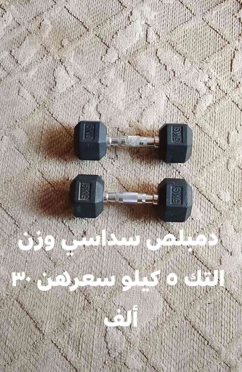 دمبلصات للبيع اصليات مال قاعة دمبلص ماركة برو ماكس وزن ٢ ونص زوج سعرة ٢٥ ألف ودمبلص سداسي وزن ٥ كيلو زوج سعرهن ٣٠ الف الاسعار نهائية قفل العنوان بغداد للشراي مراسلة الصفحة او الاتصال على الرقم *********** يوجد توصيل بكروة بغداد فقط
