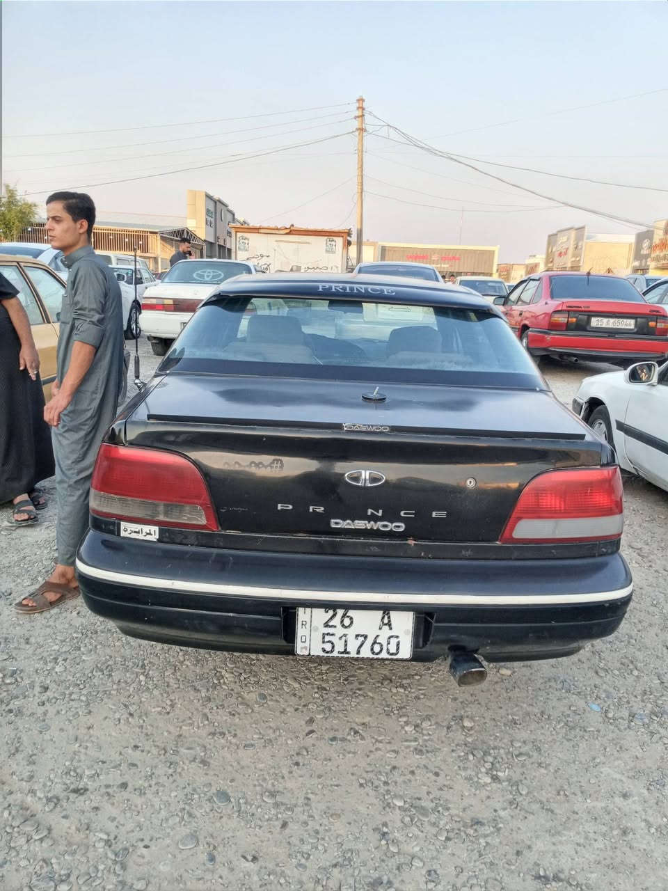 السلام عليكم دايو برنس اوتو  موديل 96 رقم صلاح الدين كير محرك تبريد ثلج سياره ماناقصها كلشي بلاديه بدون صبغ محرك مفتوح السياره بسمي تحويل ثاني يوم السعر 37 وبيها مجال للاستفسار ***********

