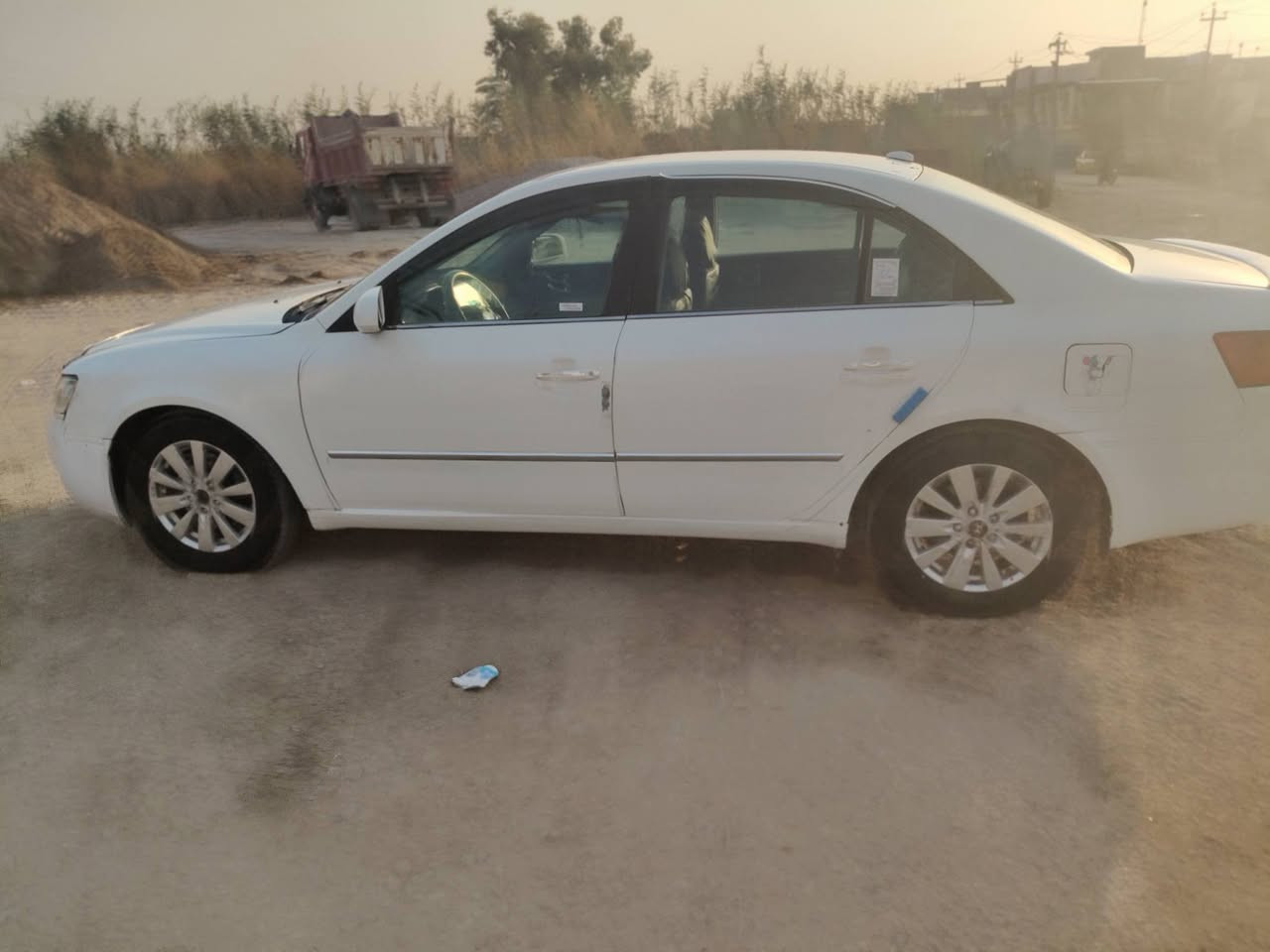@سلام عليكم  سوناته موديل 2008 رقم بغداد تحويل ثاني يوم تخم تاير السياره مصبوغه احزام    ما عده القماره مابيهة صبغ تبريد ثلج  مكينه كير    جدد  السعر 85 وبيهة مجال  رقم الموبايل *********** العنوان ديالي

