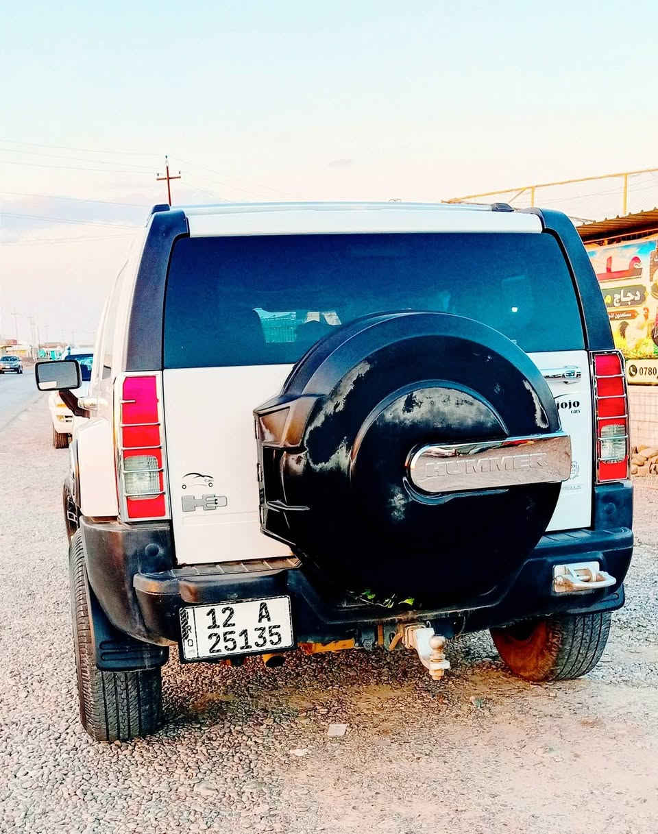 HUMMER H3 2007 همر للبيع
ماشيه 118 الف 
بيها بونيد صبغ ضرر امريكا 
وباب السايق طخه خفيفه بيه صبغ بدون دواخل
المواصفات :
- مكينة بلادي 3,500 قبغ اسود المرغوب
- داخل لون اسود
- شاشة تاب Android
- كاميرا خلفية
- ويل حجم 17 كروم اصلي
- سستم نيكلات
-سستم سماعات
مكينة كير  صدر جاهز و تبريد ثلج و تخم تاير جدد
نسنوى الرقم الجديد تحويل مباشر
العنوان/ القيارة قرية الشبالي   

***********

نص مكتوب في الصور:
- ٢٠٢٣/١٢/١٢ TECNO SPARK 50 احمد
- ١٧:٤٥ ٢٠٢٦/٠٩/٣٠
- TECNO SPARK 50
- احمد
- ١٧:٣٤ ٢٠٢١/٠٩/٠٣ TECNO SPARK 50
- 12/2
- OPPO
- PARK 50
- ١٤٣٢/٢٦/٨/١
- TECNO
- SPARK 50
- ١٧:٤٤ ٢٠٢٦/٠٩/٣٠
