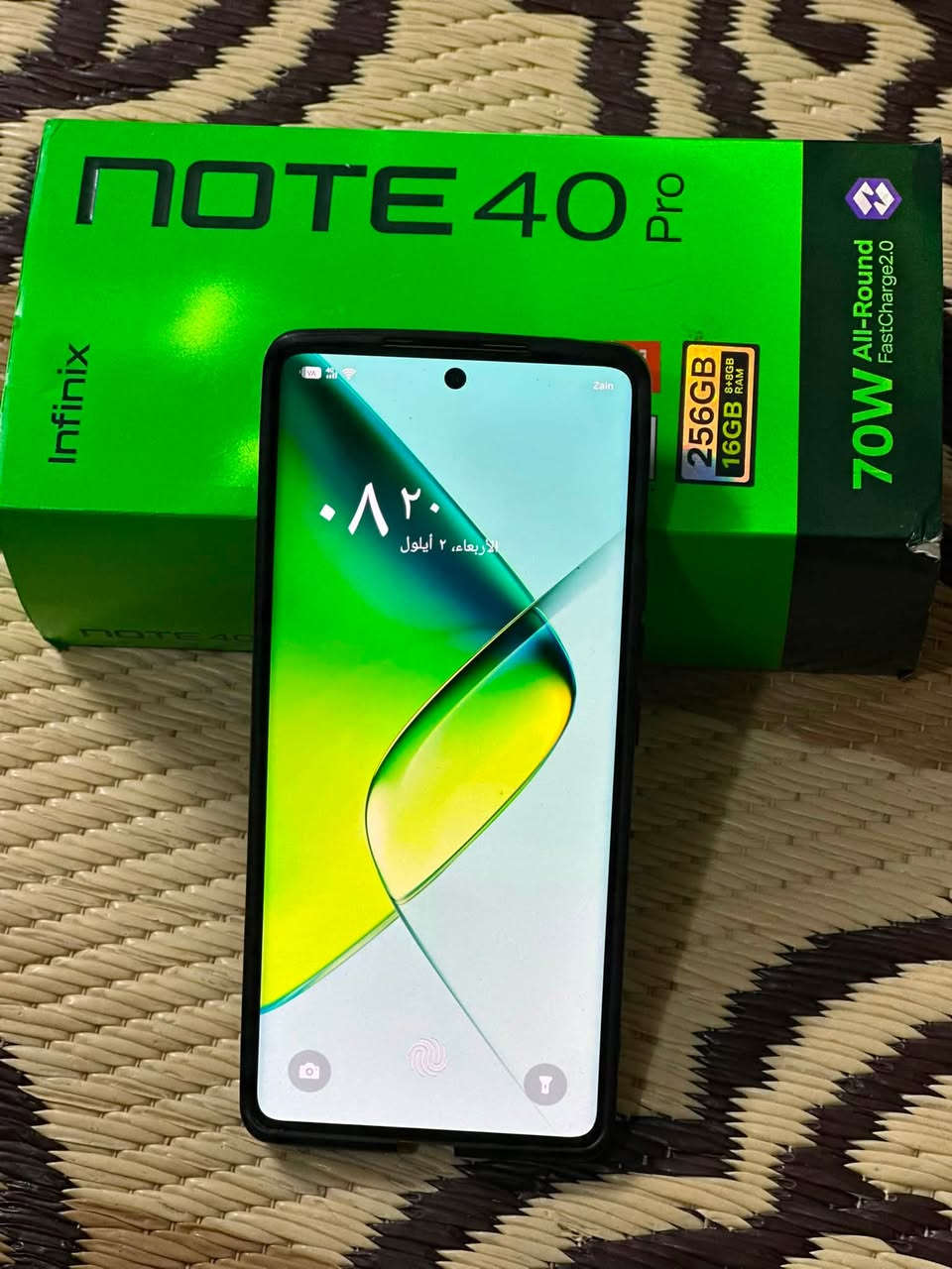 جاهزين اللبيع
الاول Infinix Note 40 Pro 4G (انفينيكس نوت 40 برو نسخة الـ 4G).

سعرها ٢٢٥

الثاني POCO X4 Pro 5G من شركة شاومي

سعرها ٢٠٠

شرط الفحص

الاسستفسار ***********
