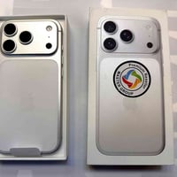 Iphone 17 Pro Max 512G master ايفون 17 برو ماكس لون فضي سيلفر ذاكرة نص...