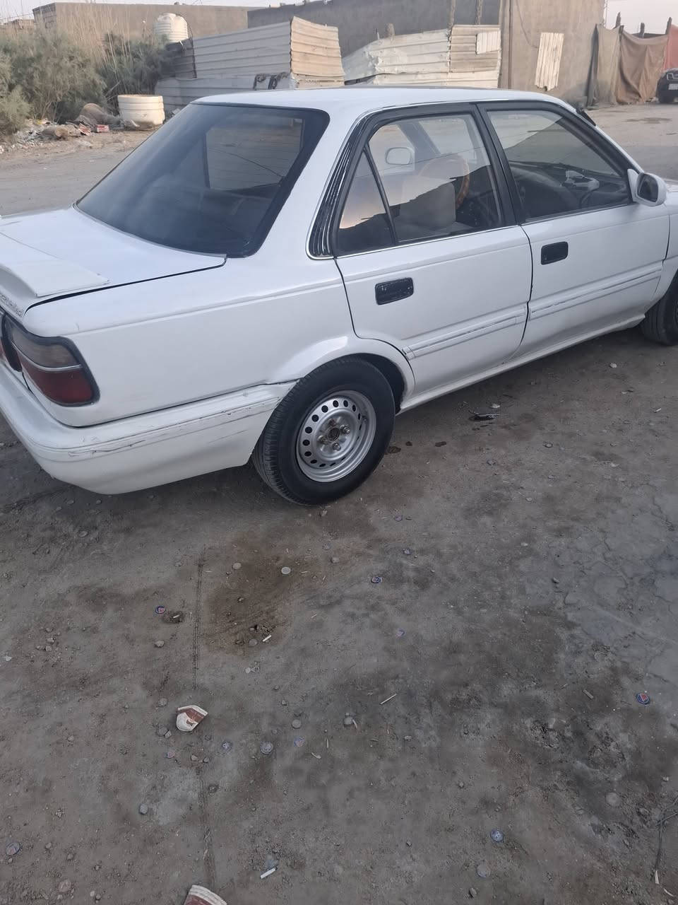 كورلا موديل ٩٠ رقم دولي باسمي مكينه ١٦٠٠ مكينه او كير حداديه تخم تاير كهربائيات كلها جاهزه سعره ٣٥. بيها مجال مكاني سوق الشيوخ ذي قار  الاتصال ***********
