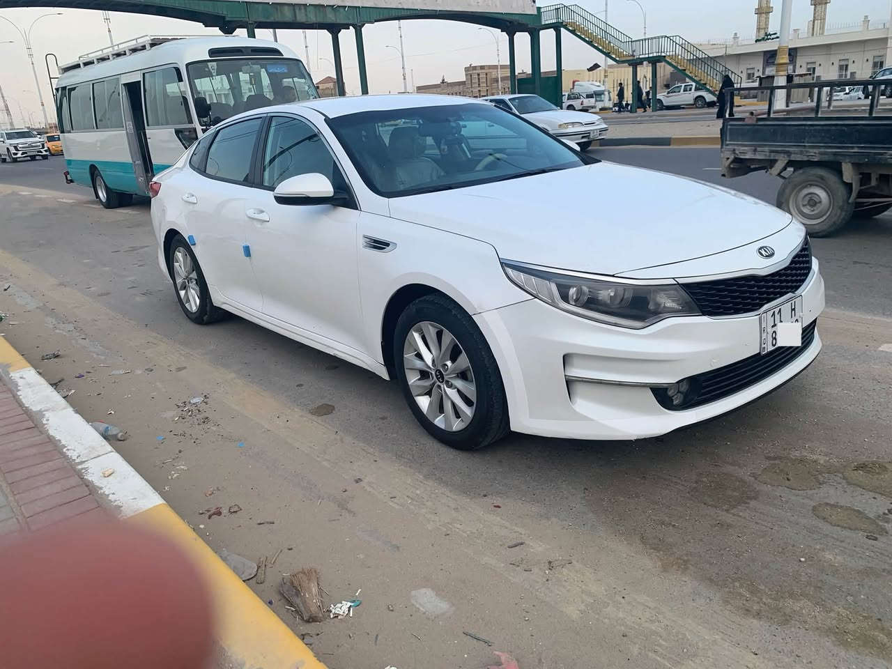 اوبتيما موديل ٢٠١٨ رقم بغداد دولي باسمي وتحويل مباشر وارد خليجي مكفول مكينه ٢٤٠٠ بيها رصعات بسيطه نص فول السياره مكان السياره السماوه المركز بيع او مراوس حسب القناعه ***********  بي واتساب للتواصل

