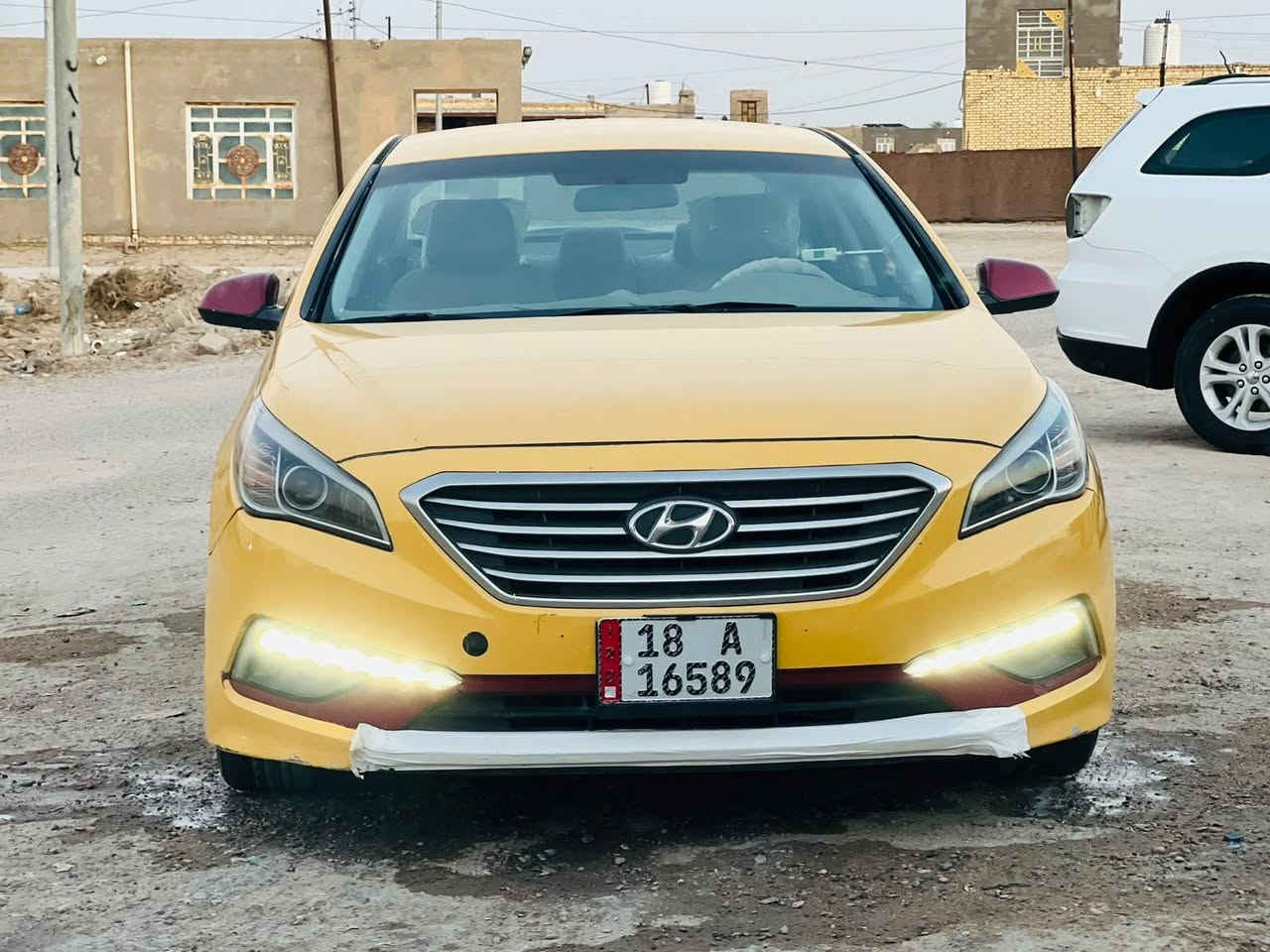 للبيع سوناتا2015أمريكي حادثها طرف الجاملق والباقي كفاله السياره جاهزه تبريد حداديه رقم بابل للاستفسار ***********
