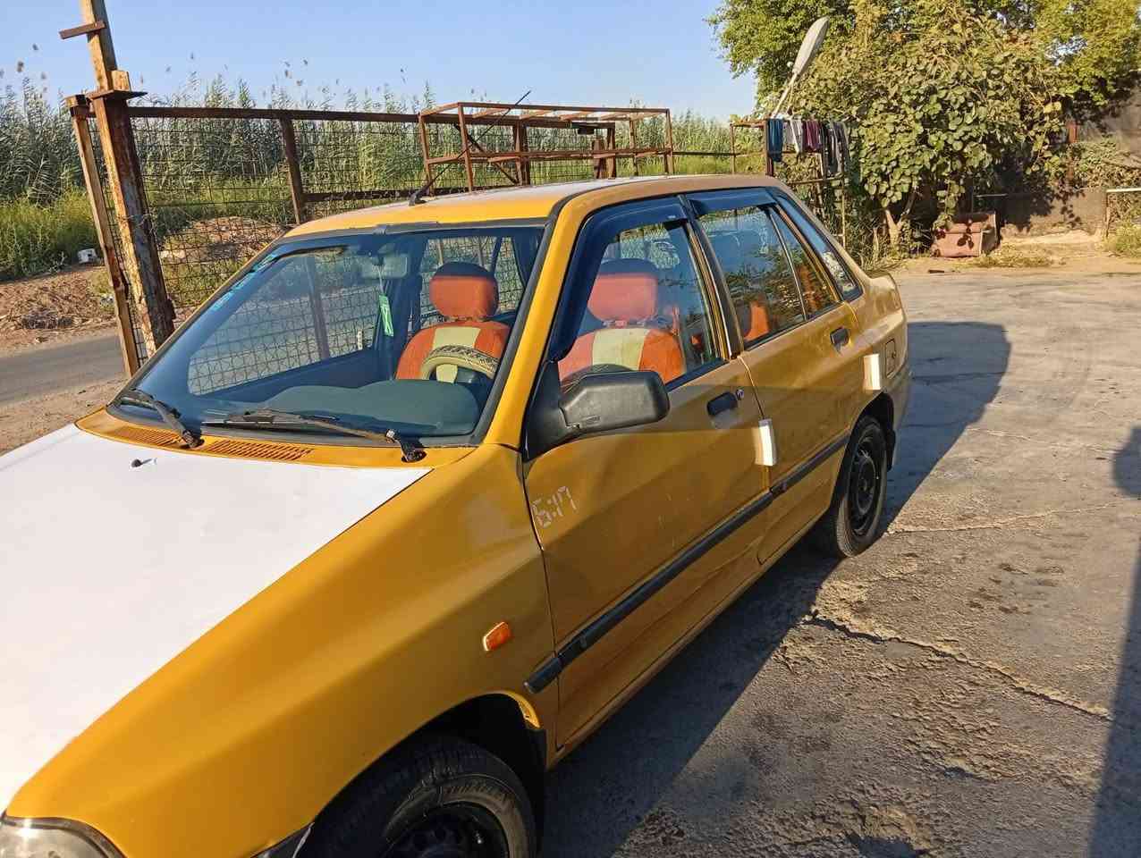 سايبه لبيع موديل 11 بيه تخم تير جديد وبيه مكينه مازده لاتنقيص ولا تبخير خير من الله وعلواني الصلاح شارع جزيره ويسمي  ورايده ب 25 وبيه مجال حك جيه وهذا رقمي ***********
