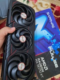 كرت للبيع مليون و200 ألف شبه جديد استخدام شهر  RX 9070XT SAPPHRE 16G  ...