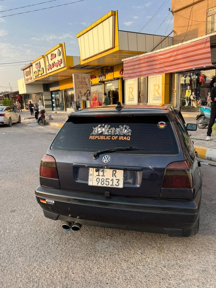 للبيع 
كولف 92 محرك 2000 كير اوتو رقم بغداد الجديد هزة جديدة بإسمي سيارة حلوة ونضيفة داخل وخارج وجاهزة مناقصها شي ترايك للبصرة سعرها 48 ومكلفتني اكثر بس محتاج 
مكاني ديالى ***********
