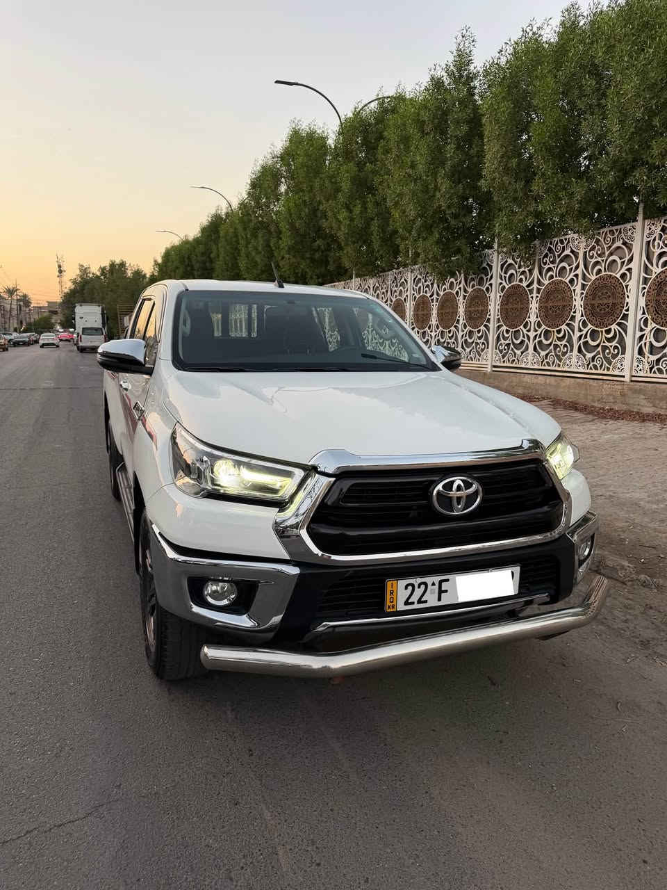 هايلوكس 2023
 فورويل 4×4 «ساز»
فول موصفات ام الشاحن
🔹 الرقم: أربيل 
🔹 الممشى: 77.000
🔹 الكفالة: مكفولة كفالة عامة
الموقع: بغداد
***********
