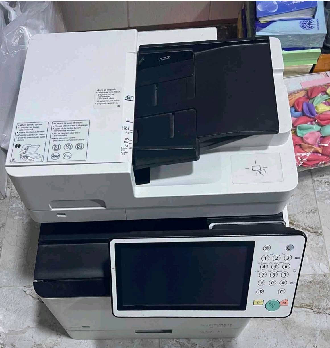 🔥 للبيع طابعة Canon ImageRUNNER ADVANCE C355iF 🔥
🔥 للبيع طابعة Canon ImageRUNNER ADVANCE C355iF 🔥

🖨️ طابعة ليزر ملونة احترافية متعددة الوظائف

✅ طباعة — تصوير — سكانر — إرسال مستندات
✅ طباعة ملونة وأسود وأبيض
✅ سرعة الطباعة: تصل إلى 36 ورقة بالدقيقة
✅ تدعم الطباعة على الوجهين تلقائيًا
✅ شاشة لمس ملونة 10.1 إنچ
✅ سكانر تلقائي للوجهين
✅ وحدة تغذية مستندات تلقائية بسعة 100 ورقة
✅ سرعة المسح تصل إلى 100 صورة/دقيقة عند المسح على الوجهين بدقة 300dpi
✅ دقة الطباعة تصل إلى 1200 × 600 dpi
✅ سعة الورق القياسية حوالي 650 ورقة
✅ تدعم أحجام ورق متعددة حتى Legal
✅ إمكانية الطباعة من USB والشبكة
✅ تدعم Wi-Fi وGigabit Ethernet حسب التجهيز
✅ ذاكرة 3GB RAM وقرص صلب 250GB في نسخة C355iF الرسمية
✅ مناسبة جدًا للمكتبات، المدارس، الشركات والمكاتب والطباعة اليومية الكثيفة. 

🎯 طابعة عملية وقوية للطباعة التجارية والمكتبية

📌 الموديل: Canon imageRUNNER ADVANCE C355iF
📌 النوع: Color Laser Multifunction
📌 الحالة: [ مستخدمة، احبارها صلبة وليست سائلة ]
📌 السعر: [ 300.000 الف دينار وبيها مجال ]
📌 المكان: [ ناحية الفرات]
📞 للاستفسار: [***********]

ملاحظة: الصور تبين بوضوح اسم C355i على الواجهة، لكن قبل نشر الإعلان أنصحك تتأكد من الملصق الخلفي/الجانبي هل الموديل الكامل C355iF؛ لأن حرف F يفرق في بعض التجهيزات والمواصفات. Canon توضح أن اسم الموديل يكون على مقدمة/أعلى الجهاز أو على الملصق التعريفي. 

إذا تريد، أقدر أيضًا  ويبرز أنها مناسبة لطباعة الملازم والكتب.أصيغ لك إعلان أقوى باللهجة العراقية يجذب أصحاب المكتبات والمطابع
