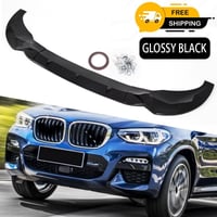 BMW X3 G01 • فاصل الشفة • أسود لامع