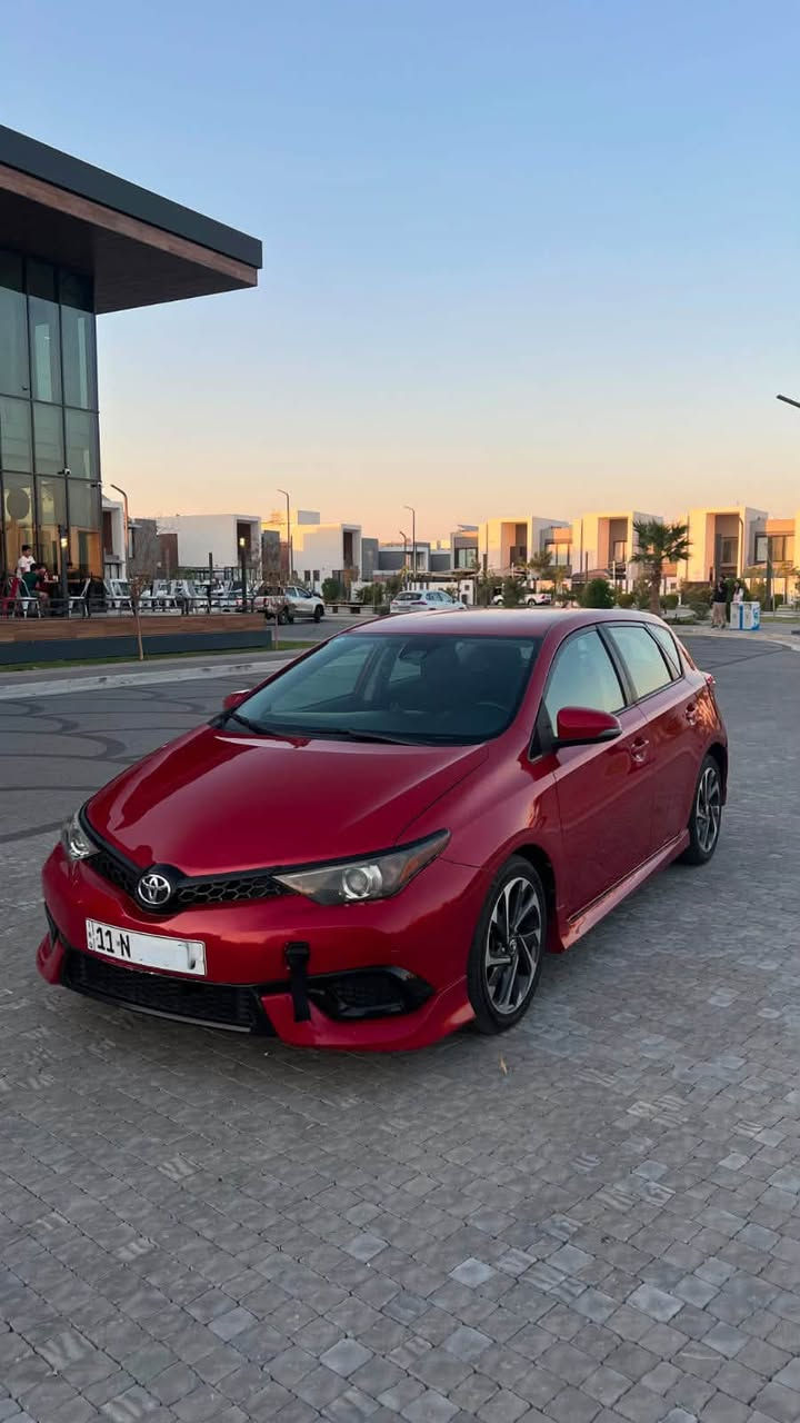 السلام عليكم
🚘 للبيع كورولا هاتشباك iM موديل 2018

🔹 الموديل: 2018
🔹 الفئة: Corolla iM Hatchback
🔹 المحرك: 1.8L
🔹 الكير: أوتوماتيك
🔹 اللون: أحمر 🔴
🔹 الممشى: 150 ألف كم
🔹 الوارد: أمريكي 🇺🇸
🔹 الحادث: قطعة وحدة فقط، جاملغ الخلفي الأيسر(موجود بالصور)

✨ مواصفات السيارة:
شاشة، كاميرا خلفية، تحكم ستيرن، مثبت سرعة، بلوتوث، USB، مري شفط، وغيرها من مواصفات الـ iM.

💰 السعر: 112 ورقة

📍 الموقع: بغداد حي الجامعة

📞الرقم تواصل بالواتس: ***********
رجاءاً الشراي يتصل فقط.

السيارة نظيفة و معتني بيها .
