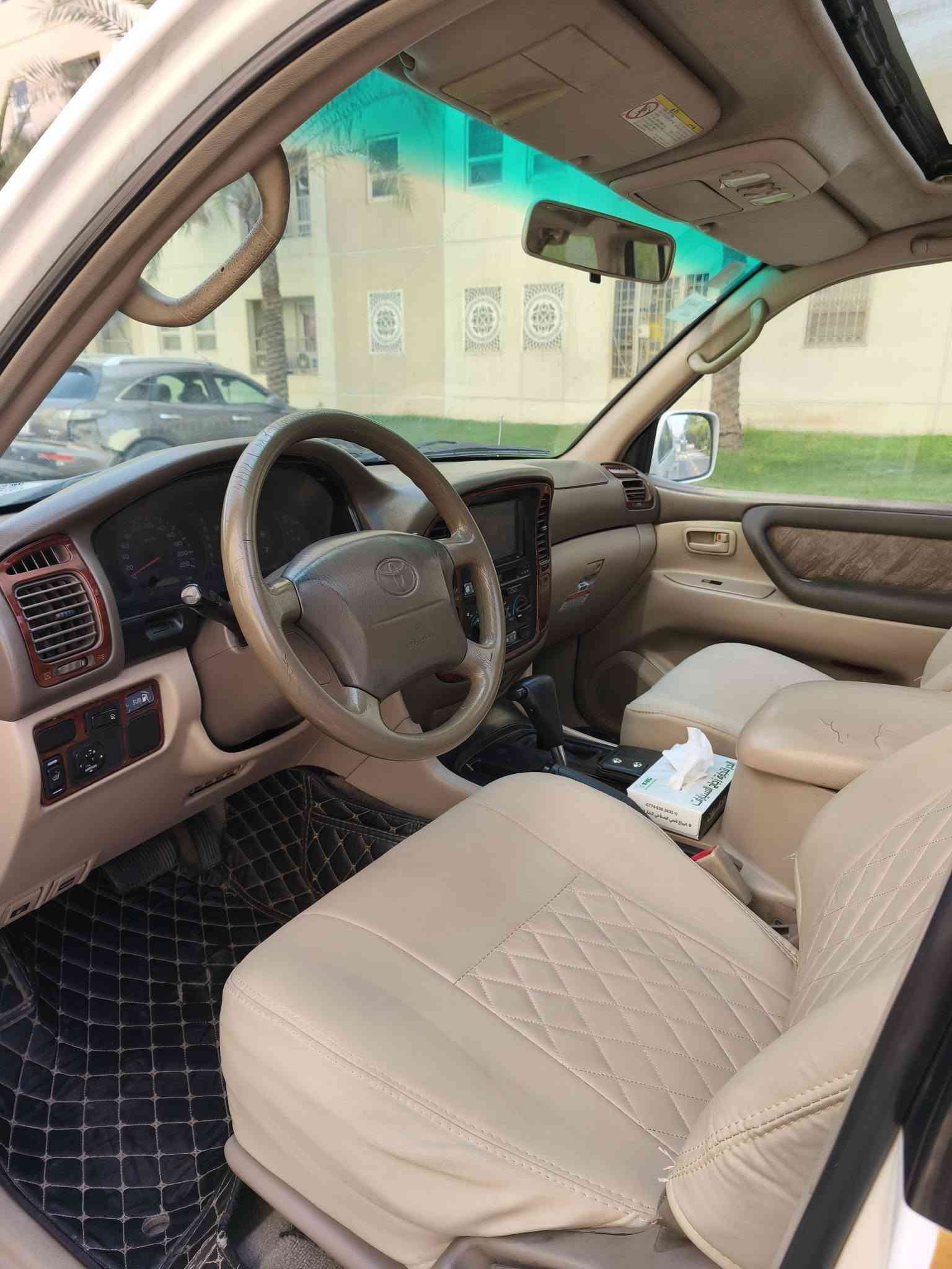 بيع مستعجل
السلام عليكم لاندكروز مونيكا مديل 2001 اصلل GXR فولل مواصفات واحد على واحد كفالة عامة ستيراد خاص سبشل رقم بغداد دولي بسمي السيارة جديدة بمعنى الكلمة كير محرك تبريد ثلج صدر جديد تخم تاير جديد 
المواصفات 
فتحت سقف بلادد 
3 قطع تبريد 
7 راكب 
داخل لونين 
محرك 4500 
باب خلفي بلادي 
ثلاجة بلادية 
ويل كب 15 
سستم صوت دمام 
السيارة جديدة من كل النواحي مال بيت السعر 126 وبيه مجال جدا بسيط مكاني بسماية الهاتف ***********
