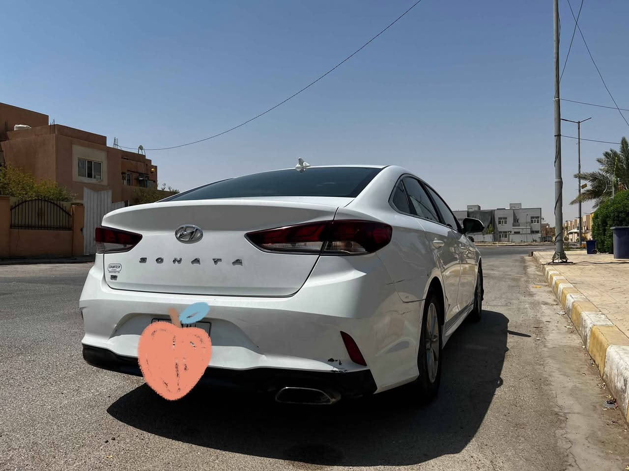 سوناتا ٢٠١٩ وارد امريكي 
ماشية ١٦٠ الف كم 
ضررها جاملغ امامي فقط مبدل 
تبريد ومحرك وكير كفالة 
رقم بغداد الماني
رقم الهاتف
 *********** النجف, العراق
