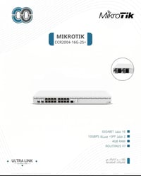 CCR2004 • ١٦ بورت جيجابيت • ٢ منفذ SFP+ 10G
