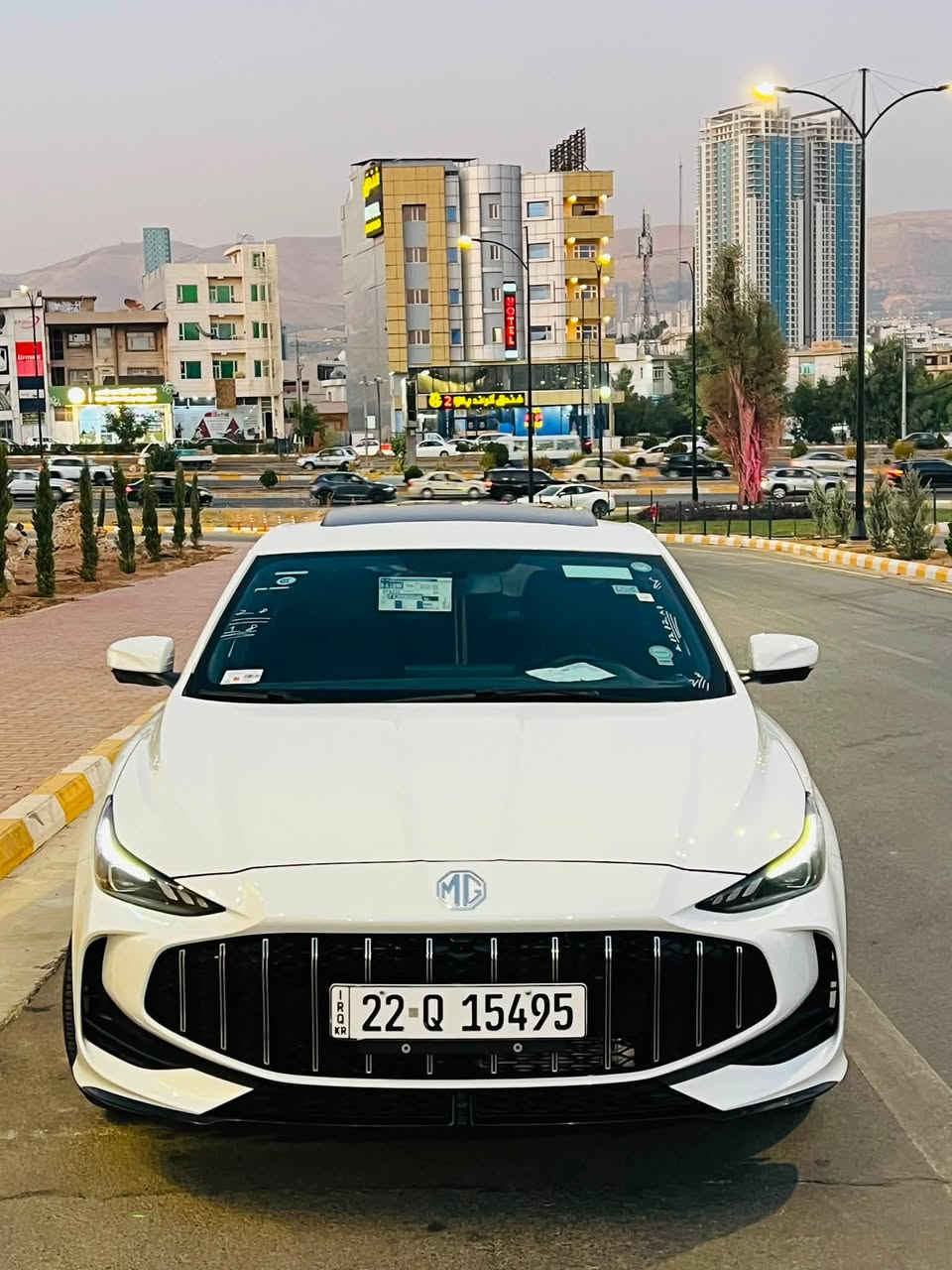 ﷽❤️
‏MG GT 2025 FULL OPTION🔥
ئێمجی جیتی ٢٠٢٥ فوول مواسەفات ✅

هیجی پیوە نیە دەعامی بۆ دەعامی بەشەرت✅

ماوەی ڕۆشتن: ١٨هەزار✅

مواسەفاتی GT:✅

* سڵایت✅
* بەسمە✅
*حاسەی دواوە✅
* ٦ مۆدی ئاکتیڤ✅
* کوشن جلد✅
* ٣٦٠ پلە کامێرا✅
* ٣٦٠ پلە حاسە✅
* ٣ مۆدی لێخووڕین✅
* تەحدید سورعە✅
* سێ مۆدی لێخوڕین (ECO, SPORT, NORMAL)
* دەبڵ گێڕ (عادی، ئۆتۆماتیک)✅
* ئۆتۆ هۆڵد✅
* برێک بەسمە✅
* ئاوێنە شەفت لە کاتی داخست ئەخەویت✅
* ئاوێنە ئیشارەت✅
* لایتی پێشەوە (دەبڵ عەدەسە، زینۆن، لید)✅
* لایتی پشتەوە (کامل لید)✅
* صندوق شەفت✅
* ١٢ مکەبەرە✅
* زۆر مواسەفاتی تر✅

* کامل سێرڤس کراوە✅
* ڕۆنی گۆڕاوە✅
* چوار تایەی تازەی تایلەندی بیلادی لە ژێرە✅

‏‎گێڕ و مەکینە و تەبرید و کارەبایات و تەقە و ڕەقە بە شەرت.✅
گێڕ و مەکینە نەکراوەتەوە بە شەرت.✅

ڕەقەم و سەنەوی تا ٢٠٣١ تازەیە✅
تەحویل غرامە وەکالەت بە شەرت✅

ناونیشان: سلێمانی
ڕەقەم: هەولێر

***********-viber-watssup✅

