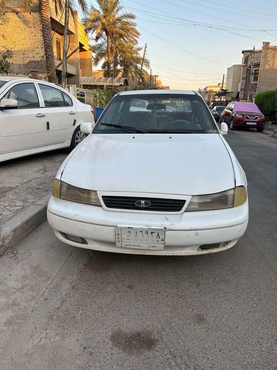 السلام عليكم
للبيع دايو سلو 1995 موديل
 رقم بغداد باسمي سنويه تسقط 2027 مكينه نضيف كير نضيف فقط تاخير بلبك صدر جديد سياره مابيها نواقص 
كهربائيات على وضع الشركه السعر 25 ورقه بي مجال بسيط
رقم الهاتف *********** مكاني بغداد العامريه
