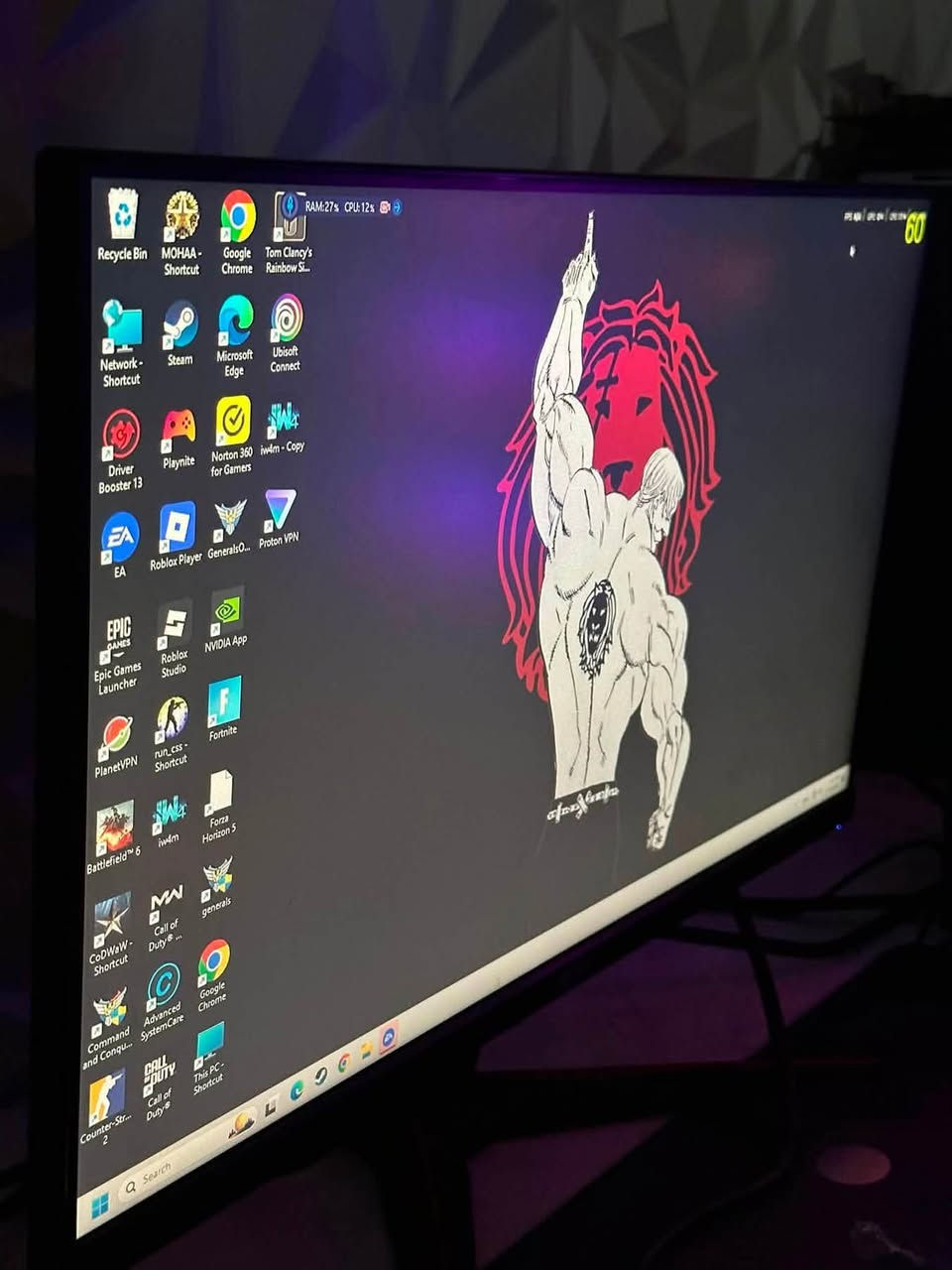 السلام عليكم تجمعية مرتبه وكلش حلوه كيس + شاشه بسعر مناسب
GPU RTX PAILT 3060 12GB RGB 
CPU CORE I5 12400F 6CORES 12 THEARDS 
RAM LAXER  8X2 16GB 
STORAGE NVME M.2 512GB 
MOTHERBOARD ASUS PRIME H610M 
POWER SYPPLY 600W+80 
مبرد مائي  ديب كول ARGB 
CASE 5FAN ARGB  

جامه الكيس موجوده ✅ 
سعر التجمعية 925 الف فقط ✅

شاشه ايسر   

Monitor ACER 
180 Hz فريم
24 inch 
IPS 
1 MS 

سعره 125 الف قفل 

مكاني بغداد الدوره ✅
عندي توصيل لكل العراق✅
