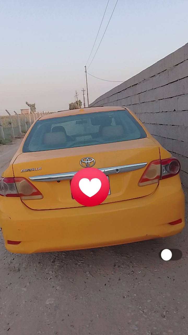 سلام عليكم كورلا 10محدثه 13 سياره مرتجيه عنوان كركوك ***********

نص مكتوب في الصور:
- COROLLA
