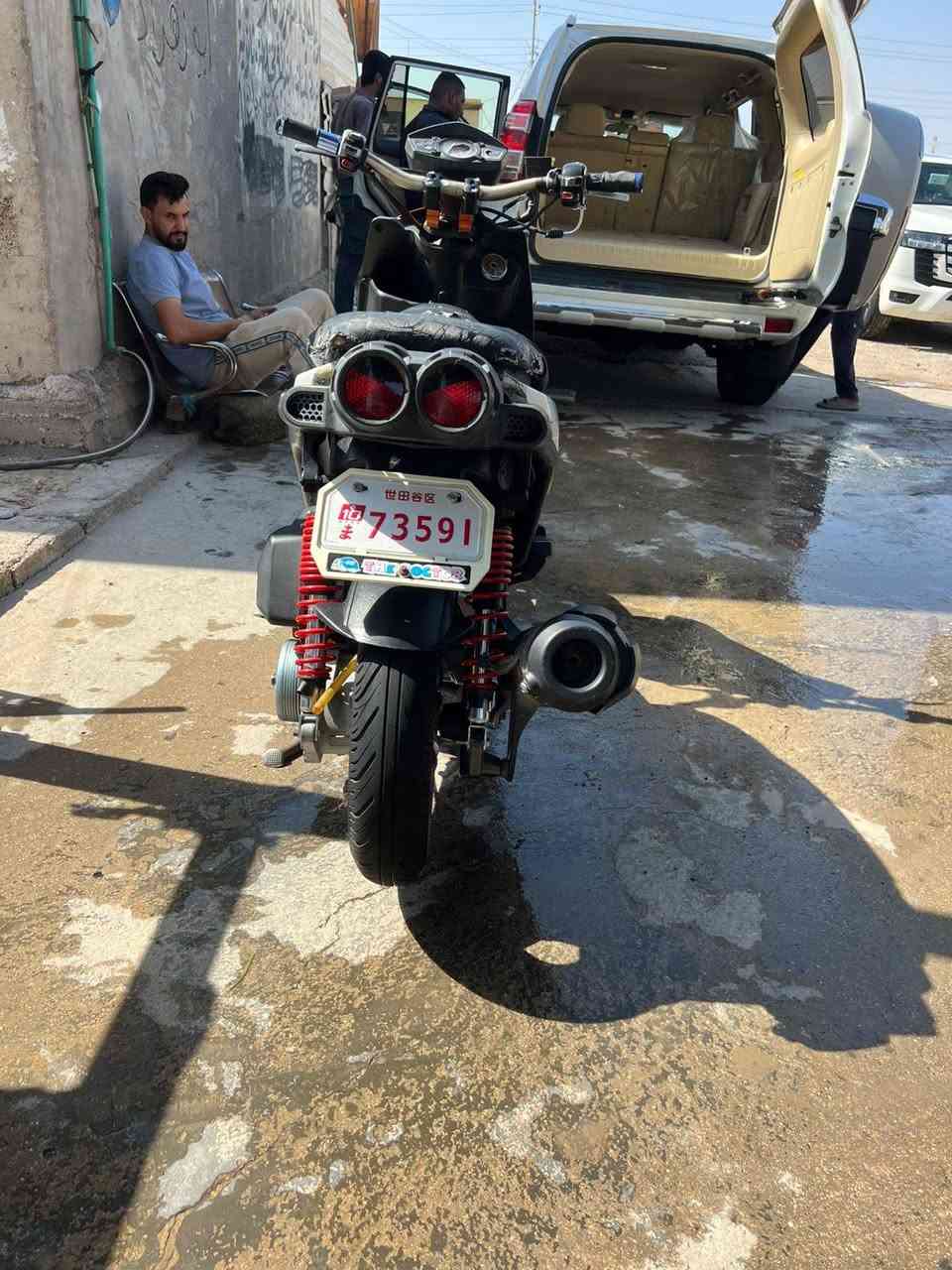 سلام عليكم سكنس جبلي للبيع كلجات رياضي تاير امامي خلفي جدد كفر بلادي شلعه معدل مفوله عليهاادامه كامله فيت بام نازل حاويه سعر 850 بها مجال العنوان بغداد تقاطع نهروان الرقم***********
