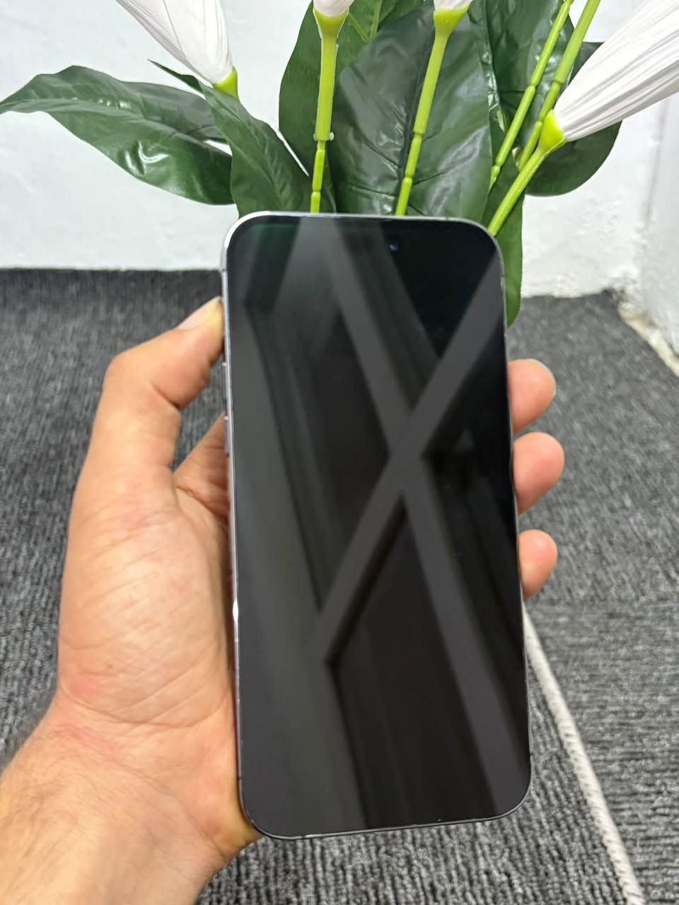 Iphone 14 pro max💜
ئایفۆن ١٤ پڕۆ ماکس💜
٢٥٦ گیگا 
٢ سیم 
پاتری ٩٣ 
موبایلەکە بێ کێشەیە بە زەمانی هەموو شت دەی فرۆشم 
بەس هەوا دەدات
نرخی خوار هەموو بازار
460$ دۆلار
شوێن هەولێر
Tel: 750 3922010

نص مكتوب في الصور:
- 9:52 About Name iPhone > iOS Version 26.6.2 > Model Name iPhone 14 Pro Max Model Number MQ8T3LL/A Serial Number DTYQ92LFVQ Songs 0 Videos 0 Photos 0 Capacity 256 GB Available 236.85 GB Wi-Fi Address 30:D7:A1:B2:3B:65 Bluetooth 30:D7:A1:AA:8E:AA Modem Firmware 4.51.04